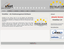Tablet Screenshot of hotelstar.de